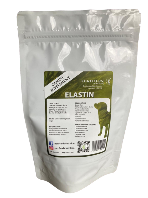 natural joint supplement for dogs- elastin capsules