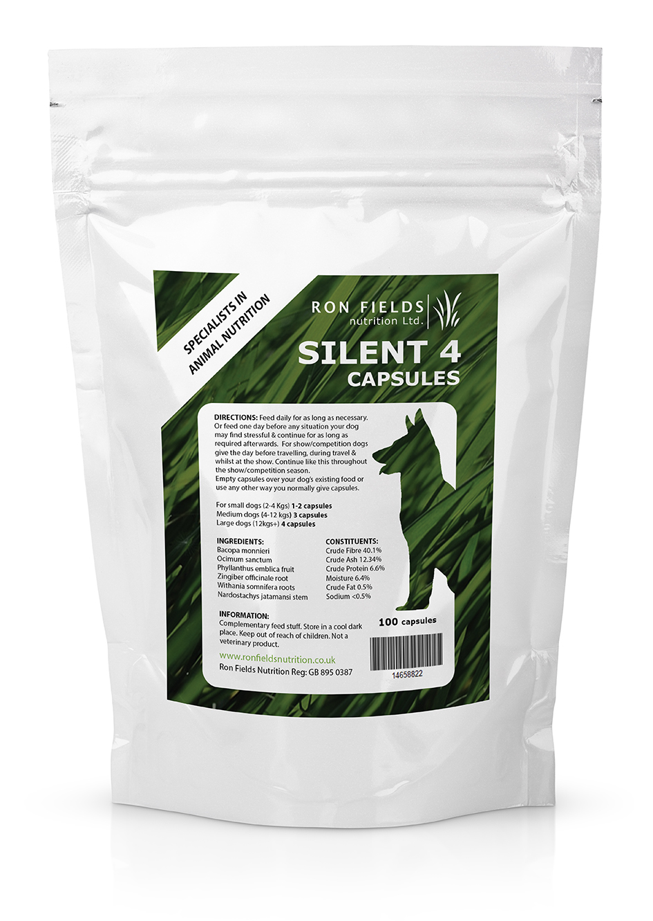 Silent 4 Capsules for Dogs