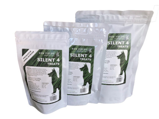 silent 4 dog treats- herbal behaviour supplements