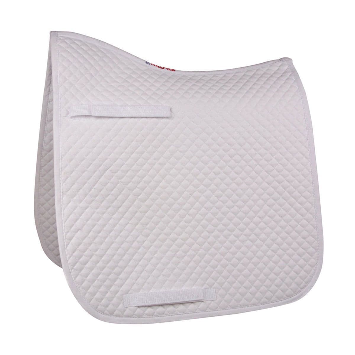 Ron Fields Dressage white saddlecloth